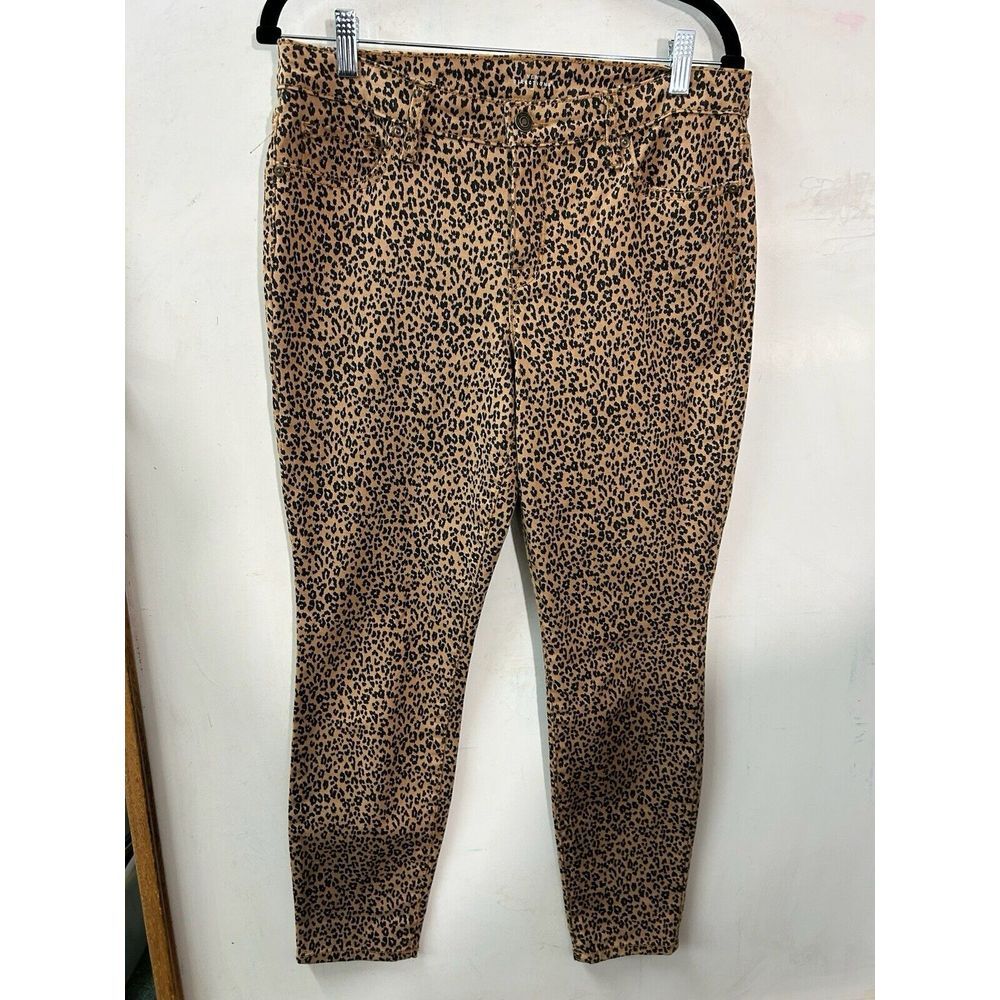 New Direction Pants Womens Size 8R Leopard MobWife